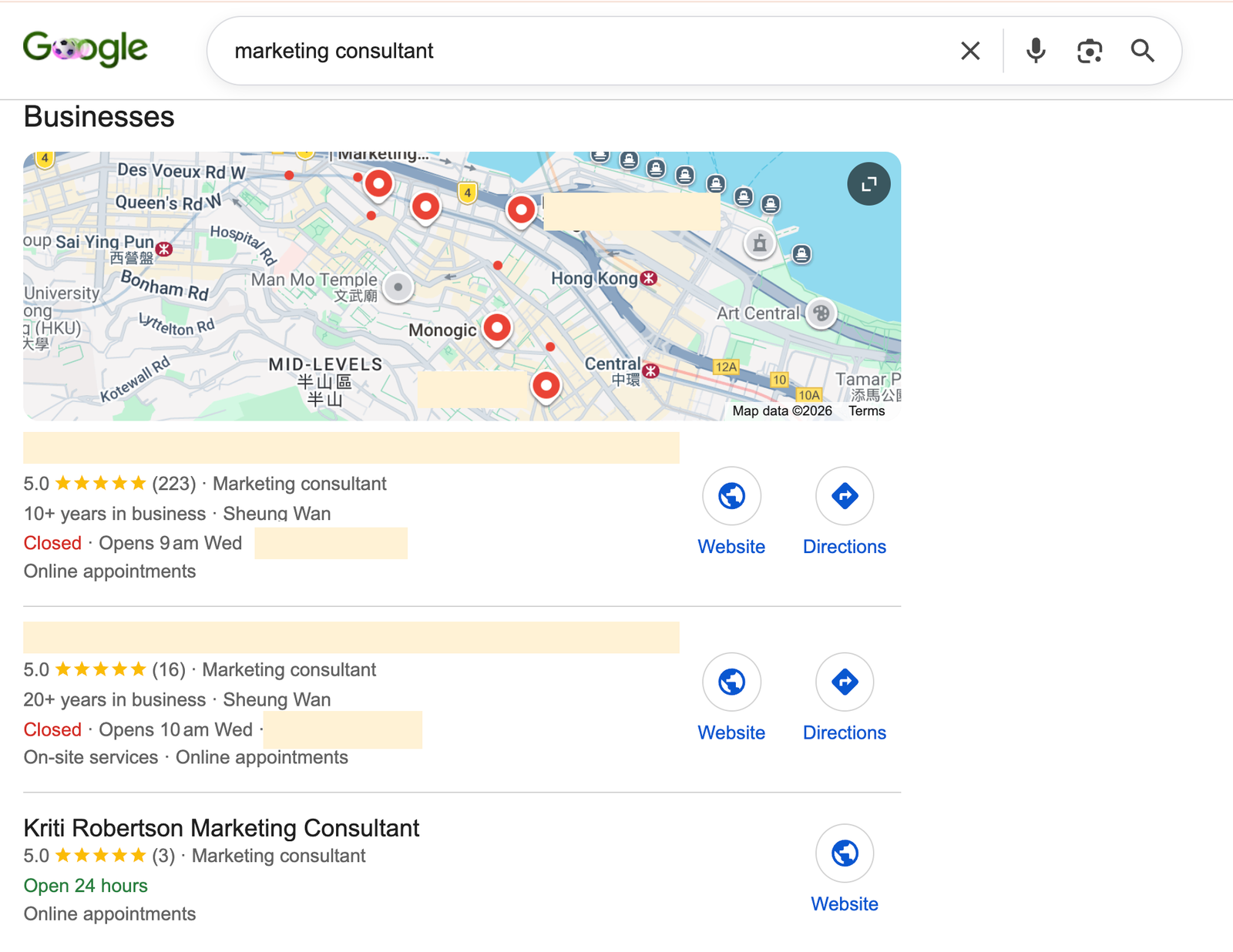 Local SEO ranking results - Google Maps top 3 within one month